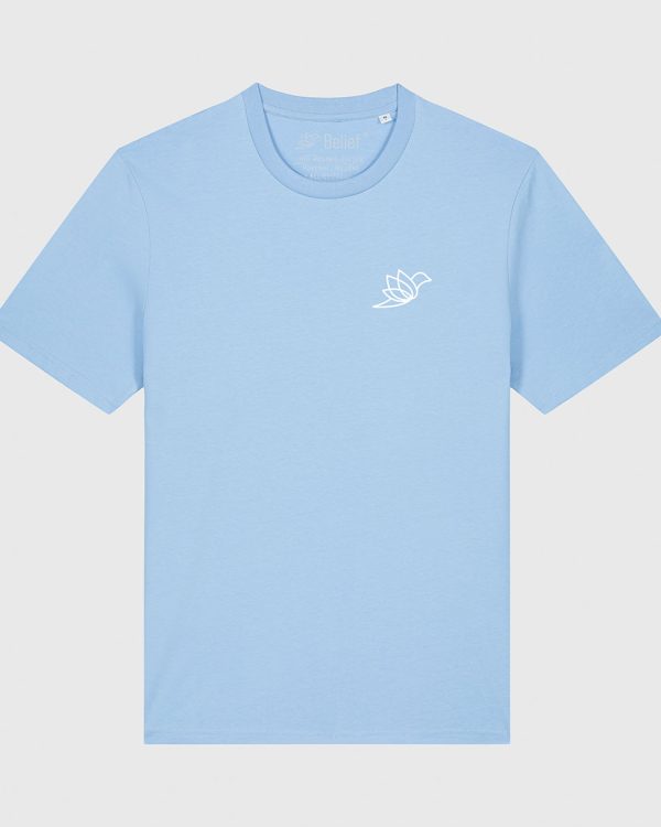 Sky Blue Organic Cotton T-Shirt